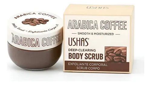 Exfoliante Corporal Café Arábica Ushas Suavidad Y Aroma Epic Café