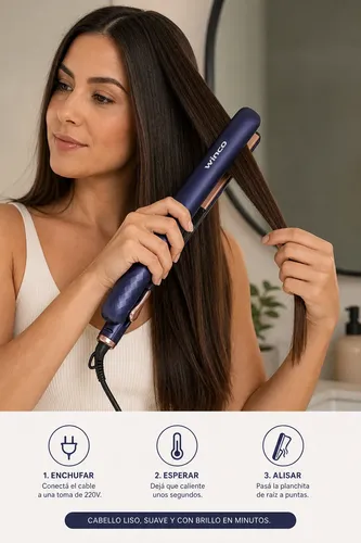Planchita De Pelo Cerámica Winco W4182