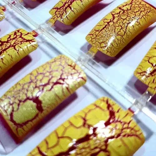 Tips Para Uñas Postizas Estampados Con Nail Art