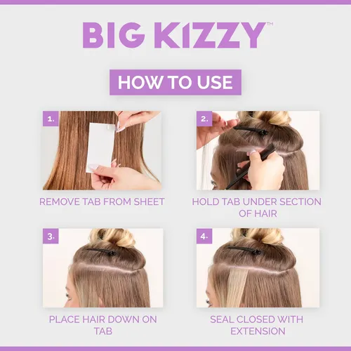 Cinta De Repuesto Para Extensiones De Cabello Big Kizzy Pro