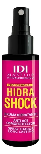 Idi Make Up Spray Fijador Hidra Shock Bruma Hidratante 60ml