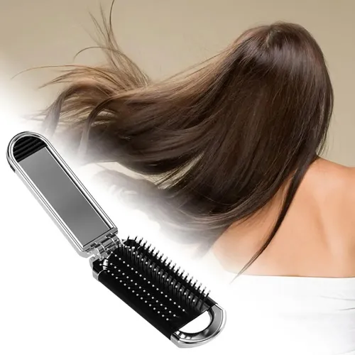 Cepillo De Cabello Plegable Con Peine Weizh Mini, 4 Unidades