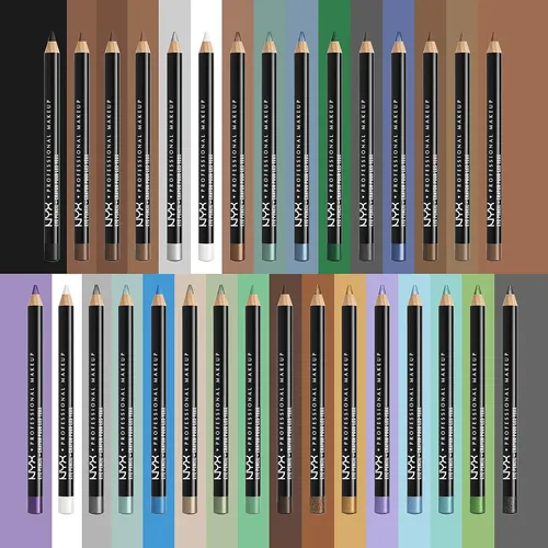 Lápiz Delineador Nyx Slim Eye Plata