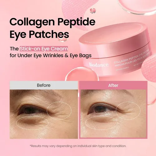 Parches Ojos Hidratantes Reafirmantes 60 Pzas