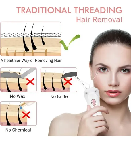 Epilador Eléctrico Inalámbrico Flylin Para Vello Facial