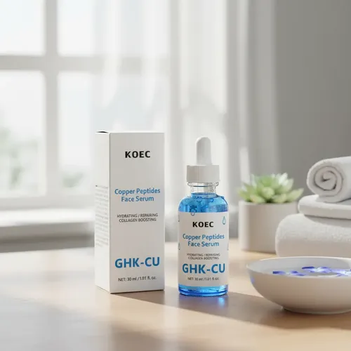 Serum Ghk Cu Koec Peptidos De Cobre 30ml Acido Hialuronico