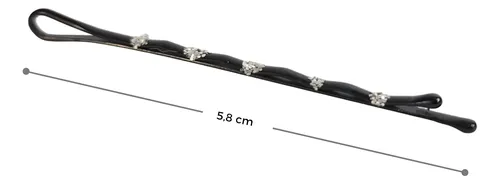 Horquilla Bob Pin Para Cabello Pack X 12 Blisters.