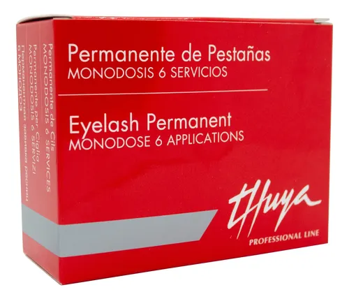 Kit Thuya Permanente De Pestañas Monodosis Combo 6 Servicios