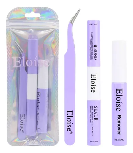 Kit De Aplicacion Y Removedor Eloise Para Pestañas Postizas