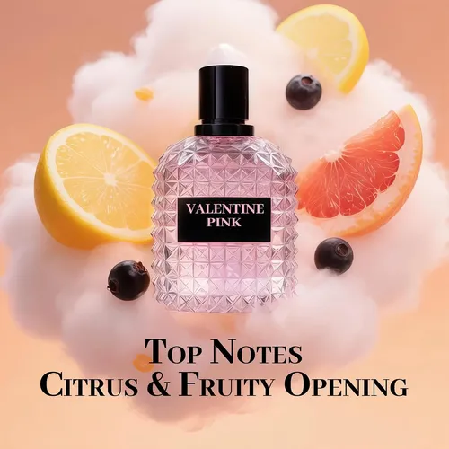 Eau De Parfum En Aerosol A Center Women Perfume De 100 Ml Para Mujer Con Notas De Vainilla, Jazmín Y Bergamota, Colonia De Larga Duración Para Uso Dia