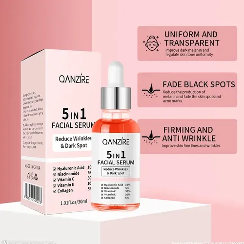 Sérum Facial 5 En 1 Para El Cuidado De La Piel, Esencia Ilum