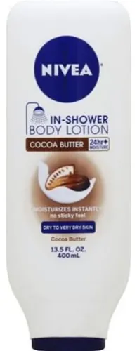 Loción Corporal Nivea En Ducha con Manteca de Cacao para Piel Seca