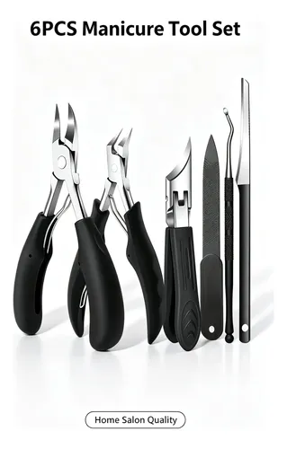 /cortauñas S De Acero Inoxidable Para Manicura Y Pedicura, 6