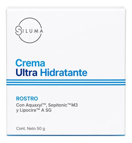 Crema Ultra Hidratante Energizante Siluma 50cc Todo Tipo De Piel Día/noche