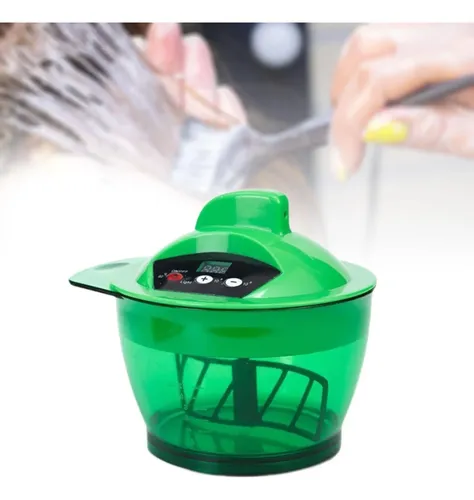 Recipiente Eléctrico Para Mezclar Tinte De Cabello Verde