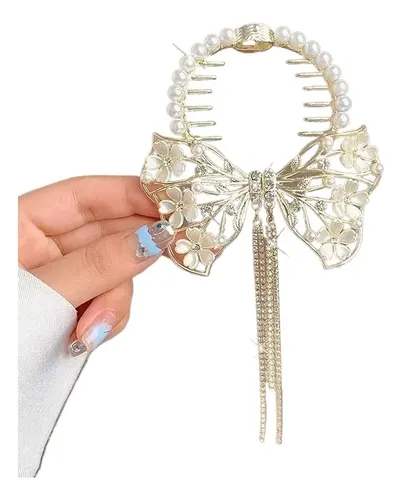 H. Qw Nuevo Accesorio Coreano Para Moño De Pelo Con Qwpo 202