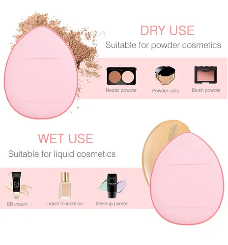 20 Unidades De Makeup Puff Makeup Makeup Powd