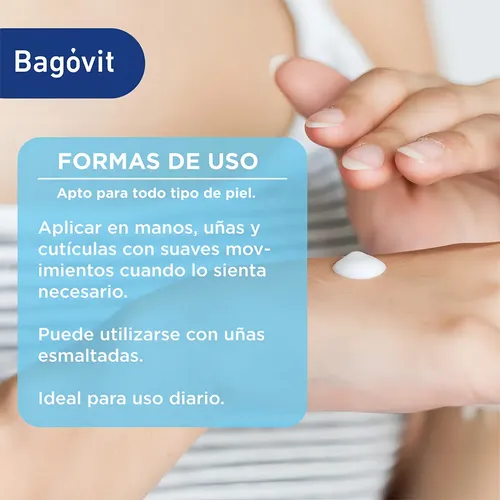 Bagovit Crema Para Manos Y Uñas Vit A X 50gr