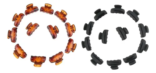 24 Broches De Resina Para El Pelo, Minipinzas Para La Mandíb