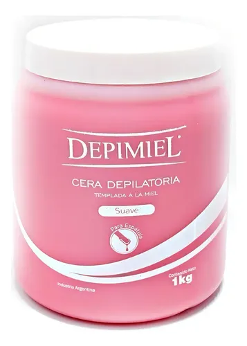 Cera Depilatoria Templada Suave Depimiel Profesional X 1kg