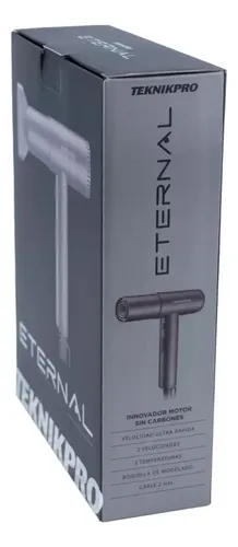 Secador De Pelo Teknikpro Eternal 1700w Profesional 3c