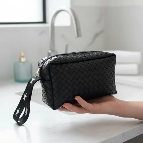 Neceser Mujer Organizador Porta Cosmetico Maquillaje Negro