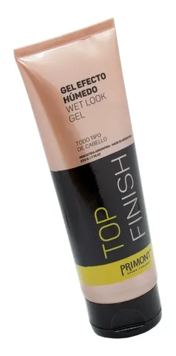 Primont Top Finish Gel Efecto Húmedo Fijación Peinado Pelo