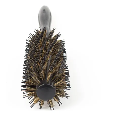 Cepillo De Pelo Redondo Agoder 4,5cm Con Cerdas De Jabalí Y