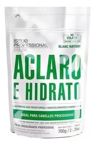 Issue Polvo Decolorante Aclaro E Hidrato 2u+bowl Y Pincel