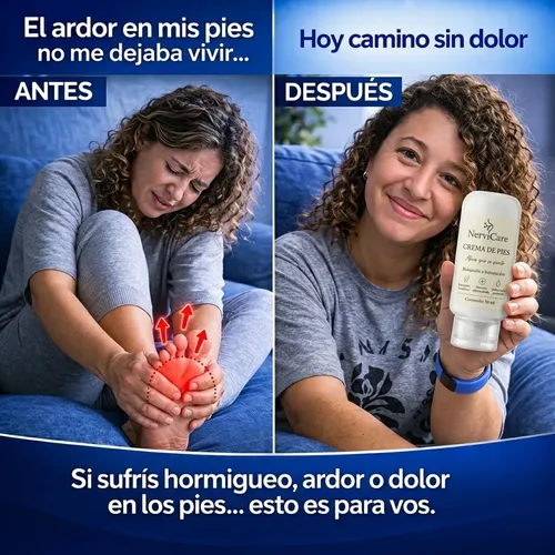 Crema Alivio Dolor Pies Piernas Cansadas Hormigueo Nervicare