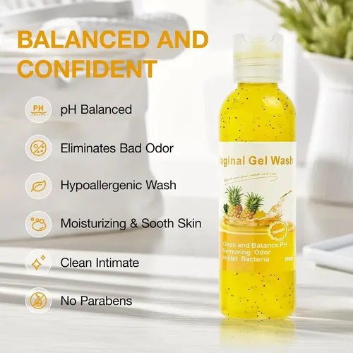 Jabón Íntimo Femenino Bassi Ph Balance Piña 150ml