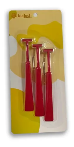 Keilash Kit X3 Perfilador De Cejas Quita Vello Dermaplaning