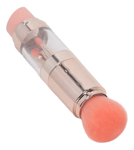 Esponja De Maquillaje 5 En 1, Brocha Holgada, Color Oro Rosa