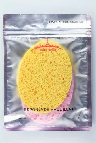 Esponja Cisnes Exfoliante Limpieza Facial X 2 Unidad