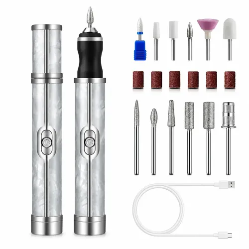 @. Pulidor Esmeril Manicure Pedicure Gel Acrílico Portátil