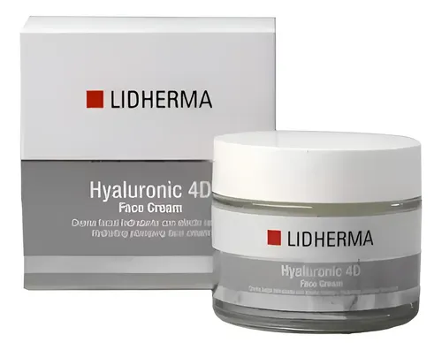 Crema Facial Lidherma Hyaluronic 4d 50g
