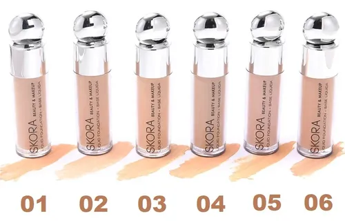 Maquillaje Concealer Corrector Líquido Con Aplicador Skora