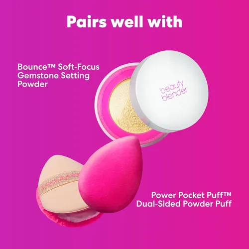 Pocket Puff Beautyblender En Polvo De Doble Cara Para Maquil