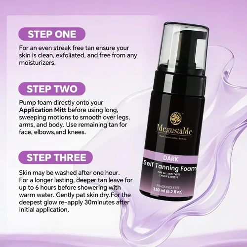Autobronceador Megustame, 150 Ml, Sin Fragancia Oscura