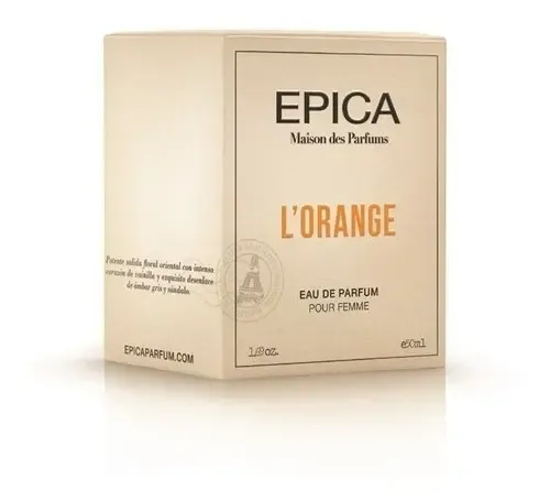 Perfume Epica L’Orange Parfum Oriental Floral 50 ml