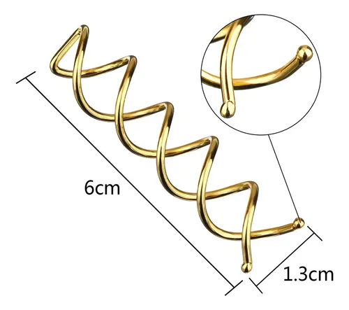 20 Piezas De Pinzas De Pelo En Espiral Accesorios