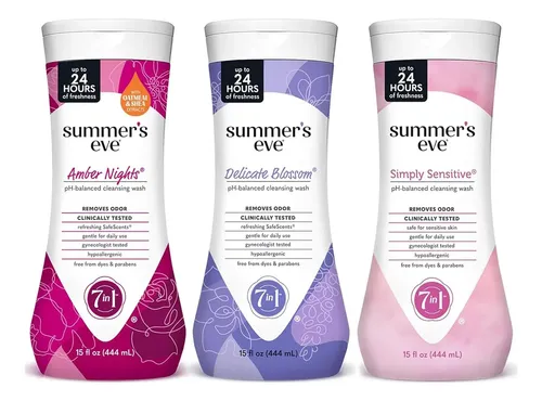 Summer’s Eve Gel Ducha Femenino Delicate Blossom Amber