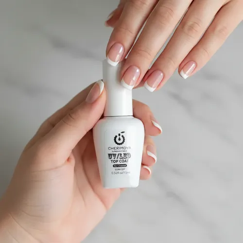 Top Coat Semipermanente Cherimoya Uv/led 15ml