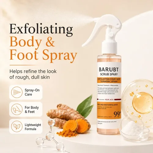 Uuspray Exfoliante Corporal Te Turmeric Para Manchas Oscuras