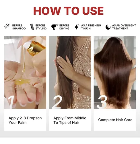 Aceite De Nuez Marroquí Para Cabello, Prensado En Frío,