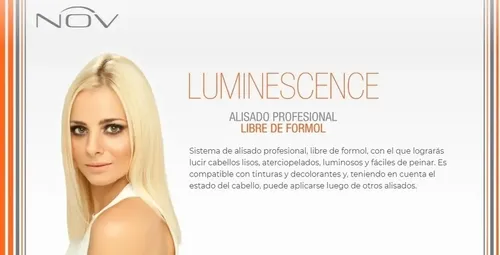 Luminiscence Alisado Profesional Sin Formol Nov X 900ml