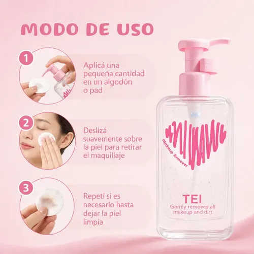 Removedor De Maquillaje Tei
