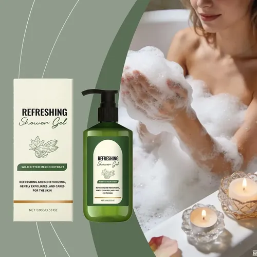 Qiaobitter Melon Gel De Ducha Corporal, Control De Aceite