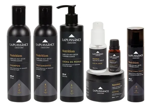 Kit Completo Nutrition Argán Cabellos Secos La Puissance