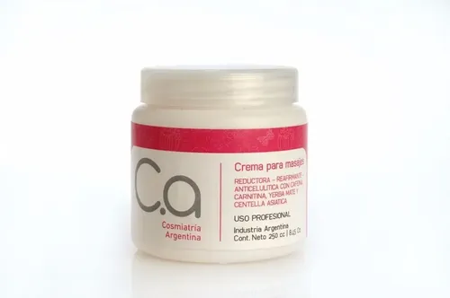 Crema Reductora Reafirmante Y Anticelulitica Por 250 Grs.